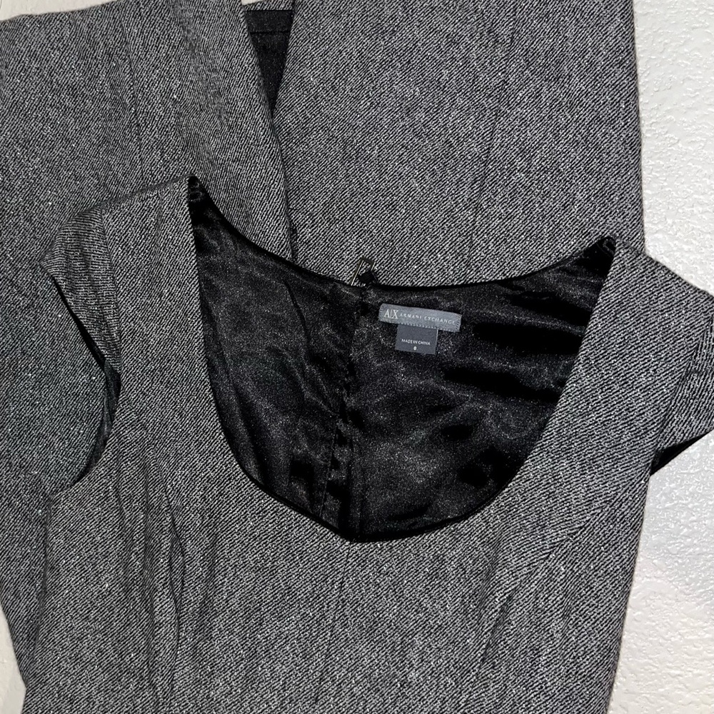 Armani heather gray dress